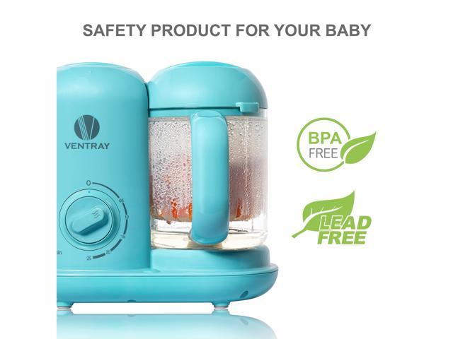 Ventray Baby Food Maker BPA-Free Steamer & Blender All-in-One Baby Food Processor - Green