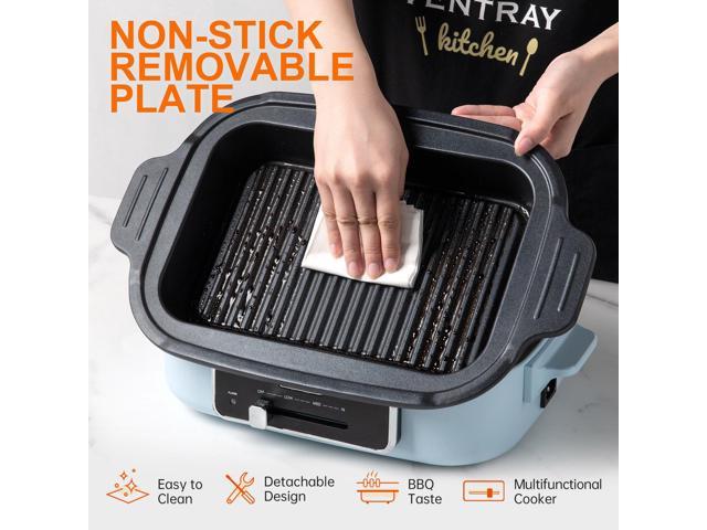 Ventray Electric Indoor Grill Healthy Grilling with Rapid Even Heat