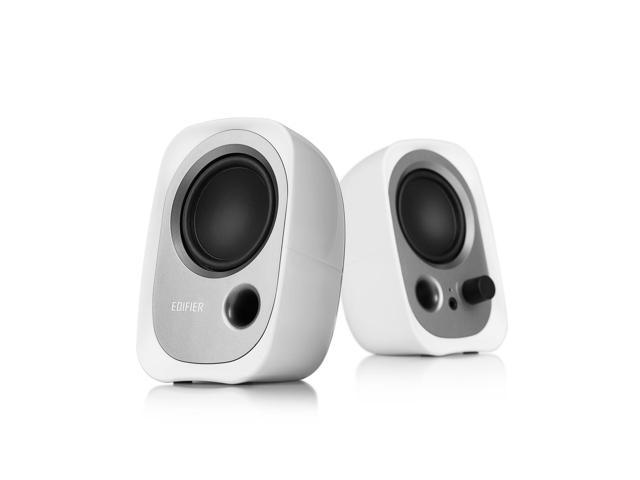 white laptop speakers