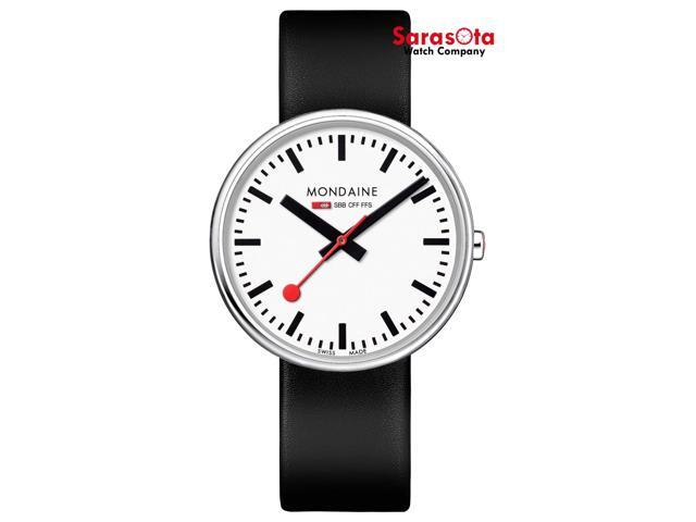 mondaine giant backlight quartz watch