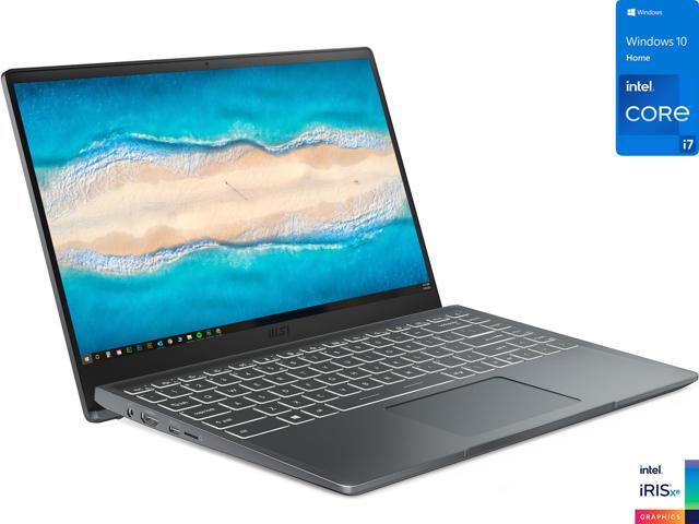 MSI Modern Laptop, 14" IPS FHD Display, Intel Core i7-1195G7 Upto 5.0GHz, 32GB RAM, 1TB NVMe SSD, HDMI, Card Reader, Wi-Fi, Bluetooth, Windows 10 Home