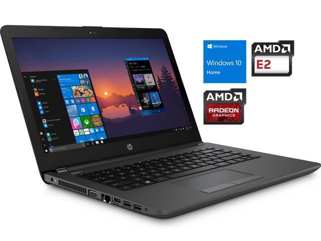 Hp 245 G6 Notebook 14 Hd Display Amd Dual Core E2 9000e Upto 2 9ghz 8gb Ram 512gb Ssd Vga Hdmi Card Reader Wi Fi Bluetooth Windows 10 Home Newegg Com