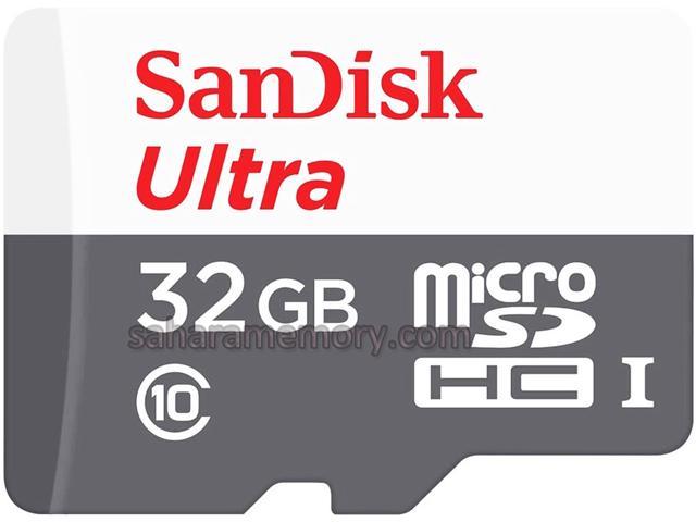 32GB SanDisk Ultra microSDHC TF UHS-1 C10 Memory Card
