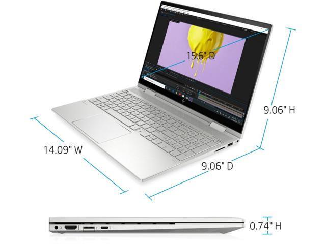 Newest HP ENVY x360 Convertible 2-in-1 15.6 Full HD Touchscreen Laptop|16GB DDR4|512GB SSD| 10th