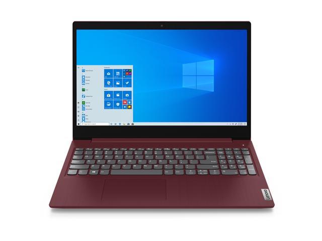 New Lenovo IdeaPad 3 15" FHD Laptop | Intel Core i5-1035G1 Quad Core Processor | Intel UHD Graphics | 8GB RAM | 256GB SSD | Windows 10 | Cherry Red