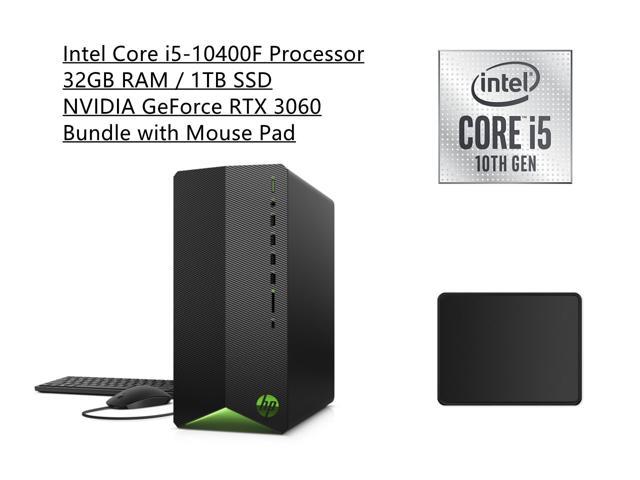New HP Pavilion Gaming Desktop/Intel® Core™ i5-10400F Processor/32GB RAM/  1024GBSSD /NVIDIA® GeForce RTX™ 3060 graphics card with 12 GB GDDR6