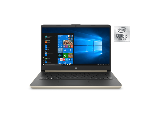 Newest HP 14 Premium HD Micro-edge Laptop |10Th Intel Core i3-1005G1|16GB DDR4|256GB M.2 SSD| Wi-Fi | Fast Charge| HDMI | Windows 10 | Natural Silver