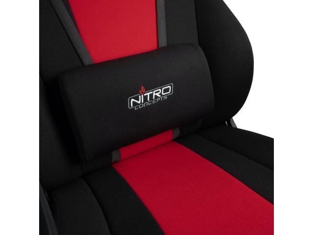 Nitro Concepts E250 Gaming Chair Black Red Newegg Com