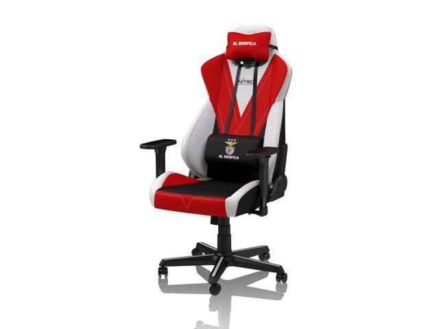 Nitro Concepts S300 Benfica Lisbon Special Edition Ergonomic Office Gaming Chair Newegg Com