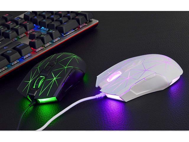 Ajazz AJ52 Watcher RGB Ergonomic Gaming Mouse 2750 DPI - Newegg.com