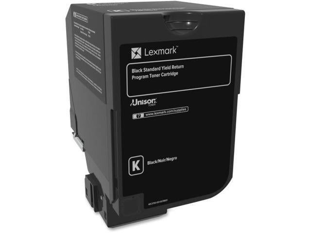 Lexmark 74C1SK0 Return Program Toner Cartridge - Black - Newegg.com