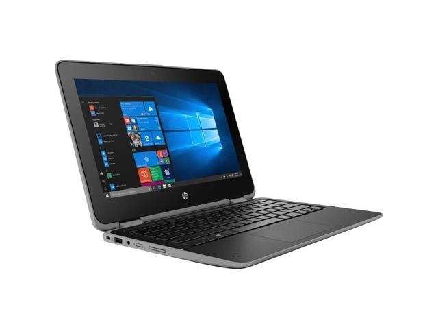 HP ProBook x360 11 11.6" 2-in-1 Laptop Intel Celeron N4 8GB RAM 64GB eMMC - Intel Celeron N4000 - Touchscreen - Intel UHD Graphics 600 - Windows 10 Pro Education - 16.5 hr battery life
