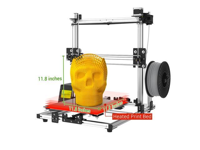 [Support latest Cura 4.12] Crazy3DPrint CZ-300 3D Printer (11.8" x 11.8" x 11.8" built size, PETG/PLA/ABS/Carbon FIber PLA/Metallic PLA, Heated Print Bed) Unassembled