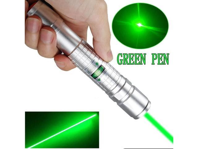10 Miles Military Green 1mW 532nm 850 Laser Pointer Pen Light Visible Beam Lazer