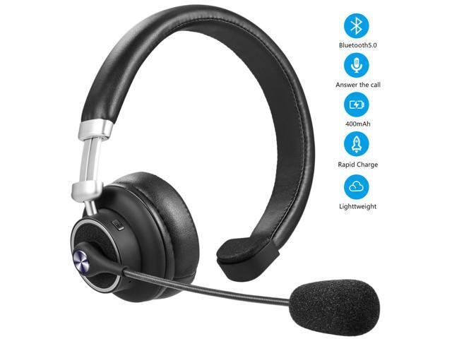 wired headphones with mic and mute button