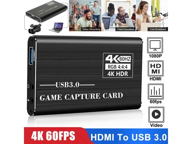 4K 1080p HD HDMI to USB 3.0 Video Capture Card Game Live Stream for PS4 Xbox one