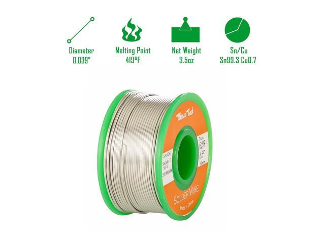 Lead Free Solder Wire Sn99.3 Cu0.7 with Rosin Core for Electronic 1.0mm 