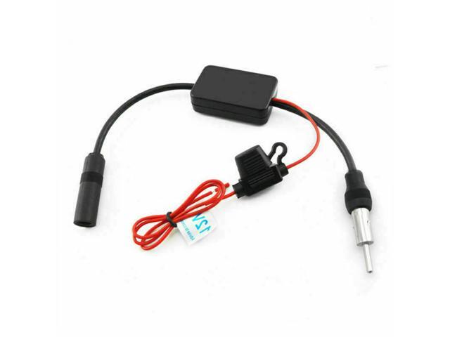 12V Car Truck Stereo Antenna FM AM Radio Inline Signal Amp Amplifier Booster