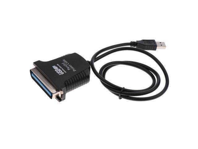 0.9 Meters USB to IEEE 1284 CN36 Parallel Port Printer Cable Wire Adapter