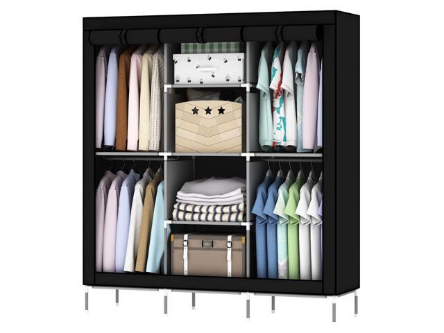 Oumyjia 69 Non Woven Fabric Wardrobe Portable Clothes Closet 4