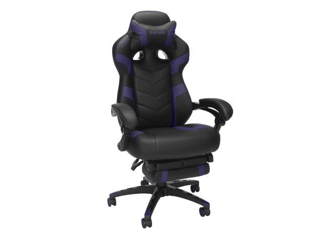 Photo 1 of Respawn 110 Pro Racing Style Gaming Chair with Footrest Purple