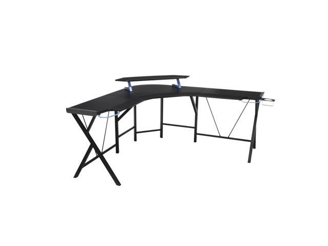 Res 2000 Gaming Computer Desk L Shaped In Blue Rsp Res 2000 Gaming Computer Desk L