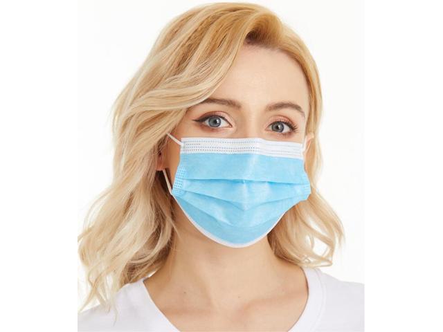 10pcs Disposable Mask Earloop Face Mask Non-woven Thickened Disposable Mouth Mask Cover Protective