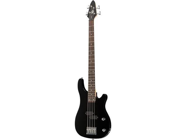 rogue sx100b series ii electric bass guitar black