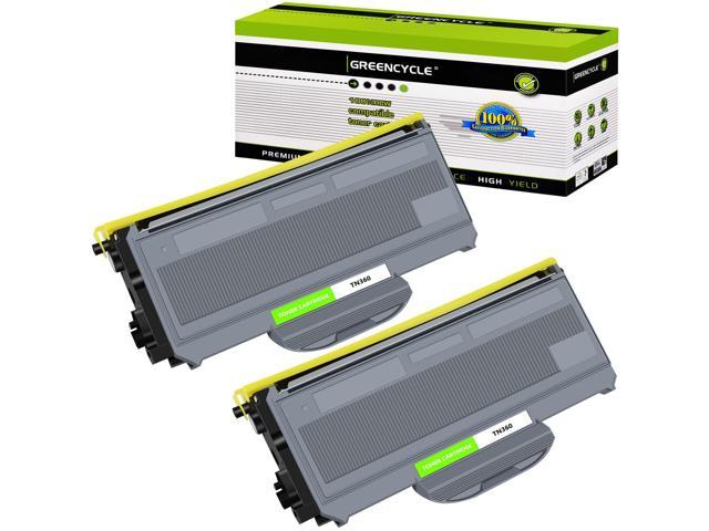 Collega Bevestiging genade GREENCYCLE 2 Pack Compatible Brother TN360 TN330 High Yield Black Toner  Cartridge for DCP-7030/7040 HL-2140 MFC-7320/7340 - Newegg.com