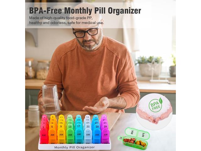 Thera Rx Monthly Pill Organizer – Extreme Fit