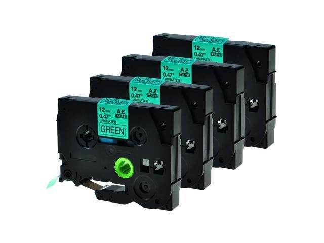 1PK TZ731 TZe731 Black on Green 1//2/" Label Tape for Brother P-Touch PT-7500 12mm