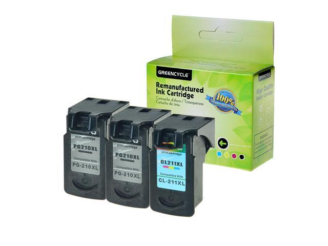 2-pk PG210 CL211XL Ink Cartridge Set for Canon PIXMA MX360 MX410 MX420 MP230