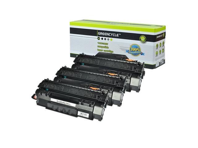 2-Pk//Pack HP Q7553A 53A Toner For HP LASERJET P2015 M2727 MFP M2727nf MFP P2015d