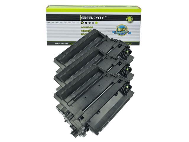 3PK CE255X 55X Toner Cartridge For HP LaserJet P3015d Enterprise 500 MFP M525dn