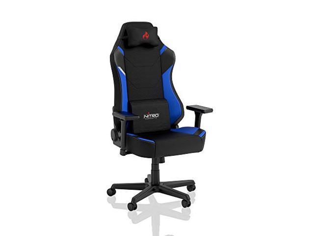 Nitro Concepts X1000 Gaming Chair Black Blue Newegg Com