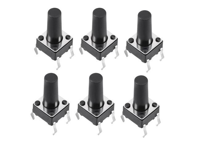 12x12x7.3mm Panel Momentary 4-Pin PCB DIP Tactile Tact Push Button Switch 50PCS 