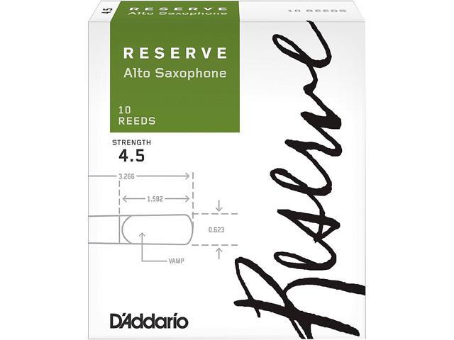 Strength 3.0 TWO 10-pack with Individual Plastic Case Total of 20 Reeds Cecilio Alto Saxophone Reeds