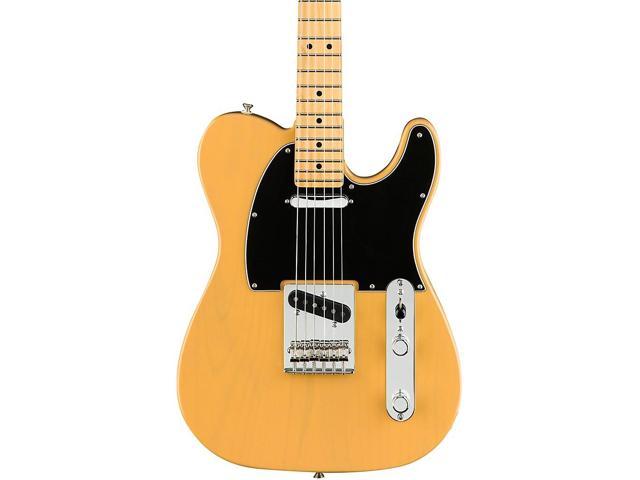 fender player telecaster maple fingerboard electric guitar butterscotch blonde