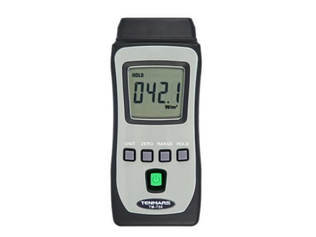 TENMARS TM-750 Mini Pocket Solar Power Meter 4000W/m2, 634Btu/(ft2*h ...