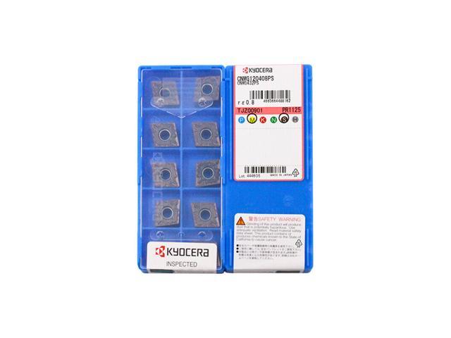 10PC/Box NEW Kyocera CNMG120408MS PR1125 Carbide 