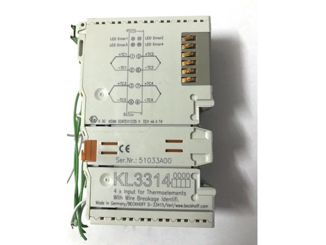 BECKHOFF KL3314 4X INPUT FOR THERMOELEMENTS 
