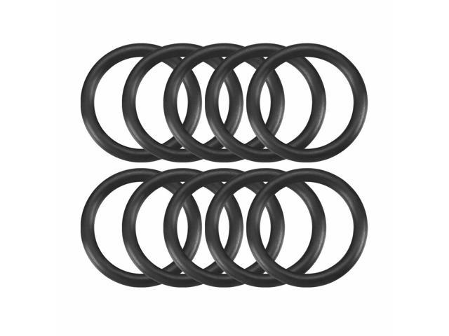 10 Pcs 22mm x 3mm Mechanical Rubber O Ring Oil Seal Gaskets 