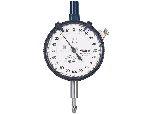 New Mitutoyo 2109S-10 High Resolution Dial Micron Dial Indicator 0-1mm 0.001 1PC 