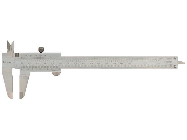 Mitutoyo 530 312 Vernier Caliper Metric Inch Range 0 150mm 0 6in 0 02mm