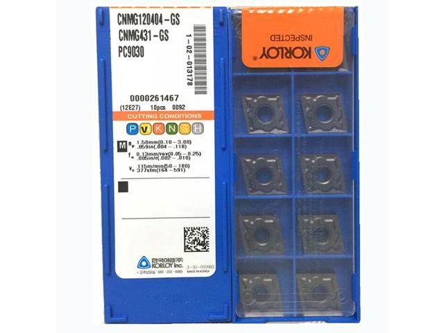 a box CNMG120404-HA PC9030 CNMG431-HA High quality CNC carbide inserts 10PCS