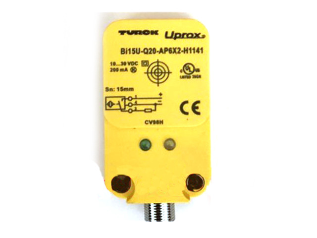 New TURCK BI15U-Q20-AP6X2-H1141 Proximity Switch Sensor - PNP, DC, Magnetic, 1 Ft Range