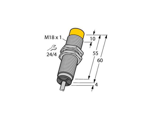 TURCK Sensor NI8-M18-LIU 1536100 ONE NEW