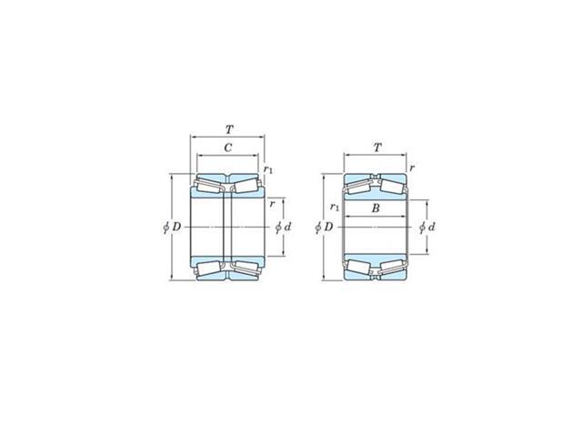 IKO CRY18VUU Non-separable Roller Followers 7.94x28.6x17.46mm