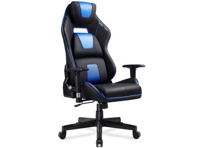GTPLAYER Gaming Chair Ergonomic Triple Back Support Breathable Mesh 360° Swivel 3D Armrest Height Adjustable 150° Reclining Rocking Computer Chair