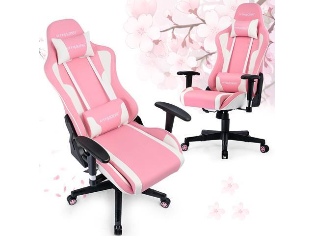 pink gaming chair gtracing